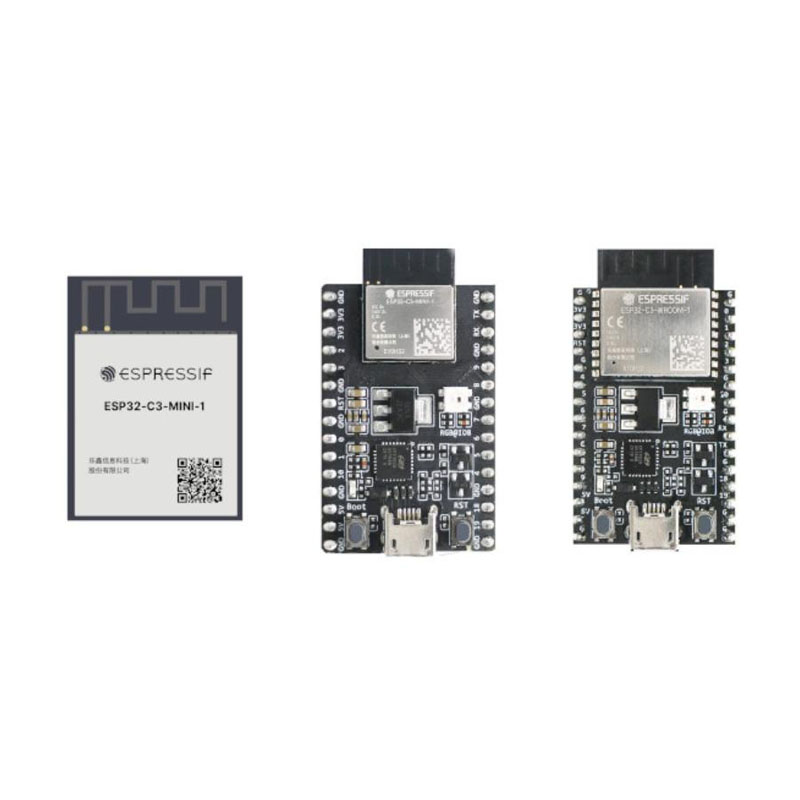 ESP32-C3 MCU plaat